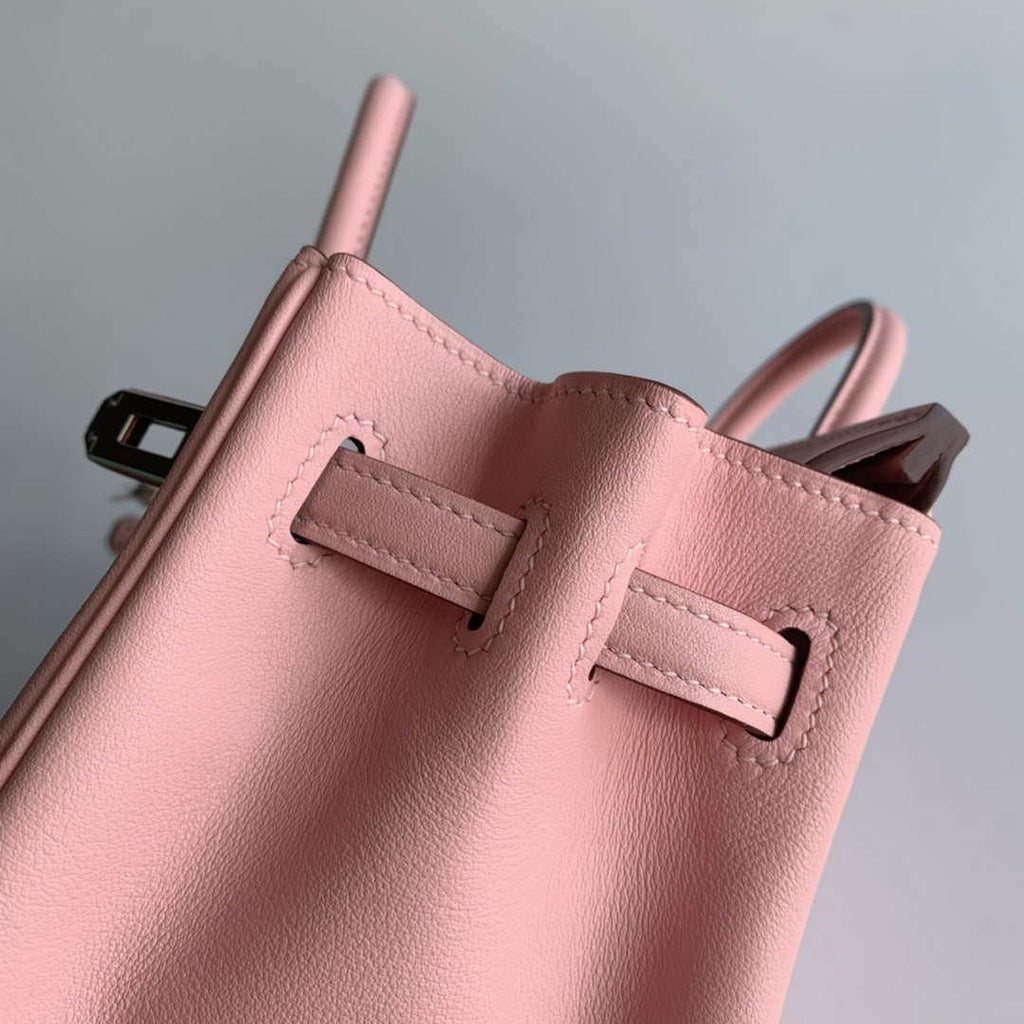Hermes Birkin Tote Bag Swift 25 Fully Handmade H92021