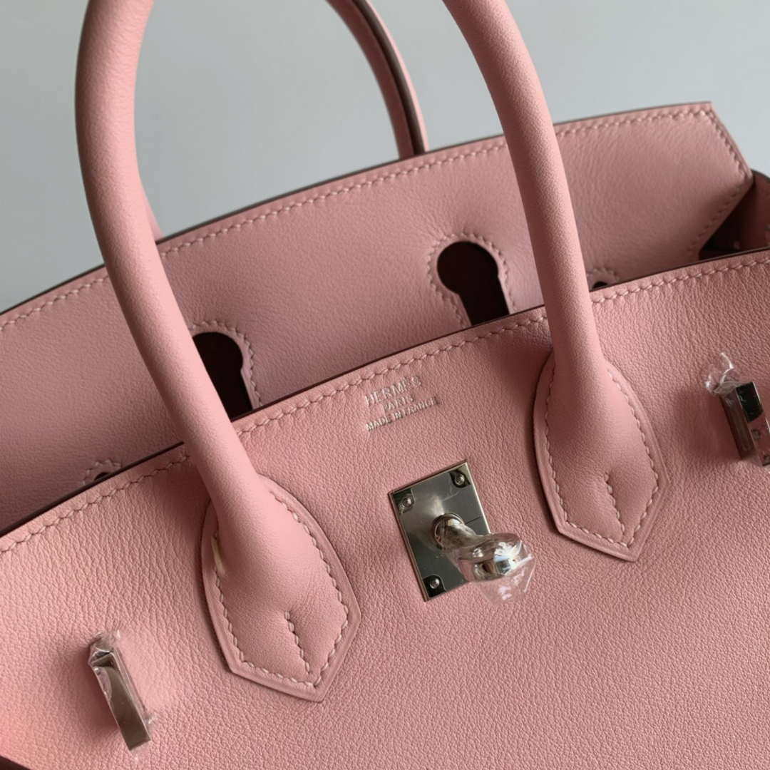 Hermes Birkin Tote Bag Swift 25 Fully Handmade H92021