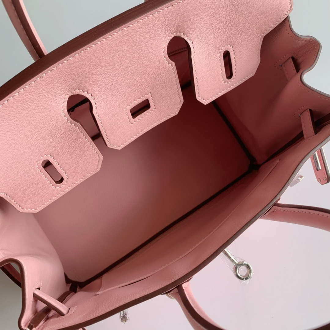 Hermes Birkin Tote Bag Swift 25 Fully Handmade H92021