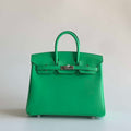 Hermes Birkin Tote Bag Swift 25 Fully Handmade H92022 - Default Title - View 1