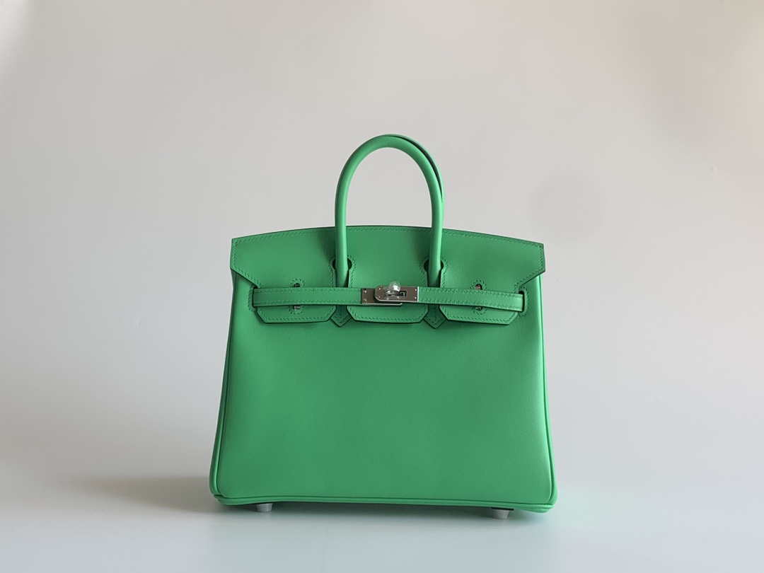 Hermes Birkin Tote Bag Swift 25 Fully Handmade H92022