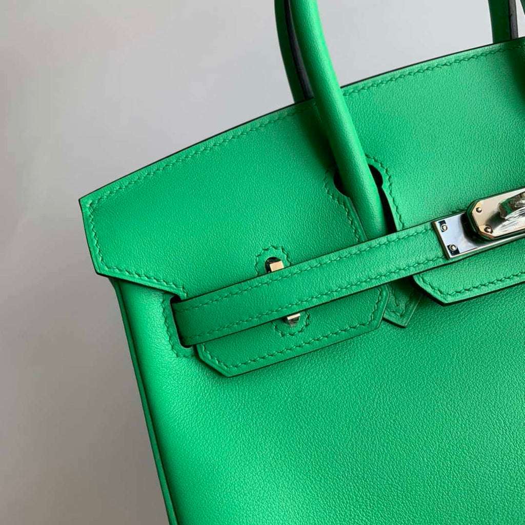 Hermes Birkin Tote Bag Swift 25 Fully Handmade H92022