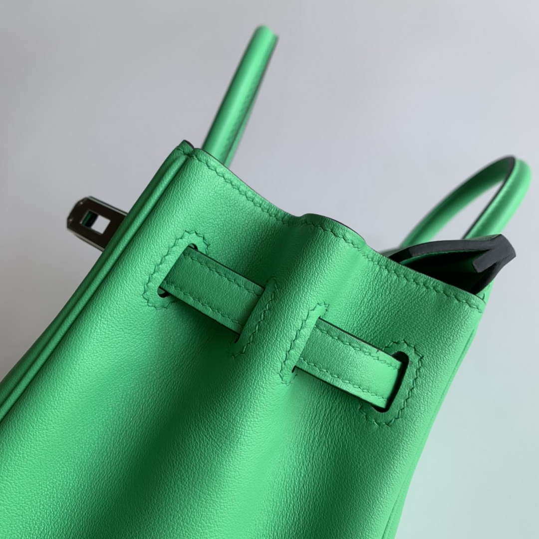 Hermes Birkin Tote Bag Swift 25 Fully Handmade H92022
