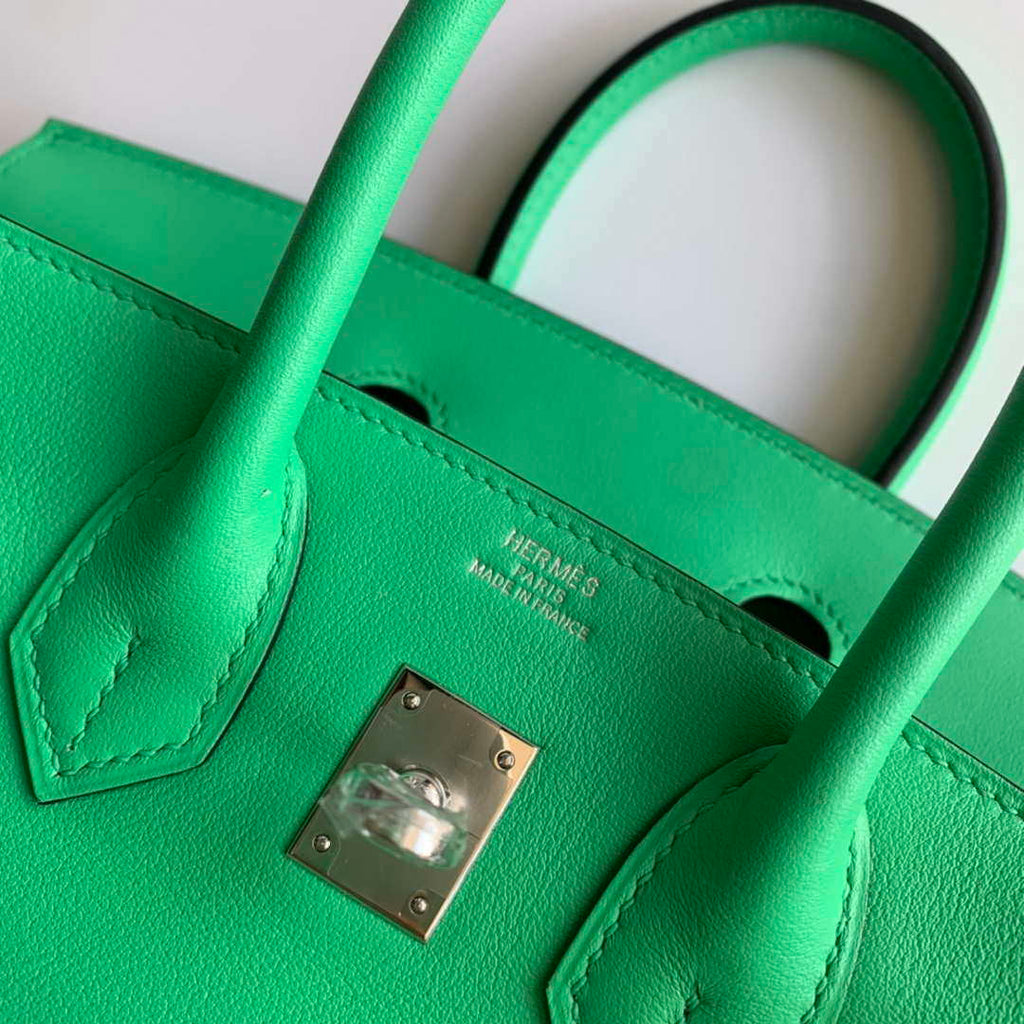 Hermes Birkin Tote Bag Swift 25 Fully Handmade H92022