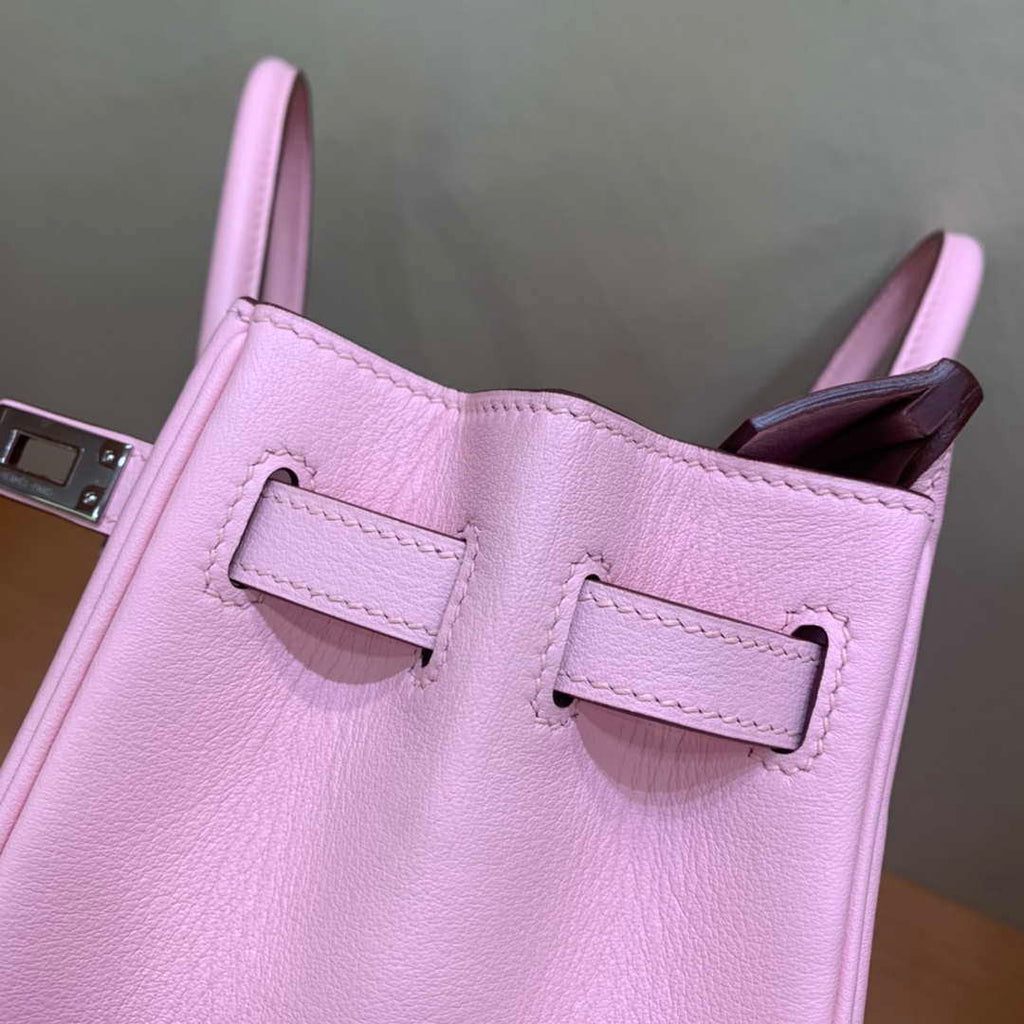 Hermes Birkin Tote Bag Swift 25 Fully Handmade H92011