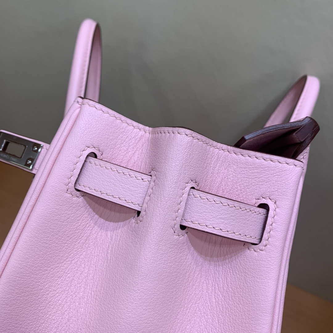 Hermes Birkin Tote Bag Swift 25 Fully Handmade H92011