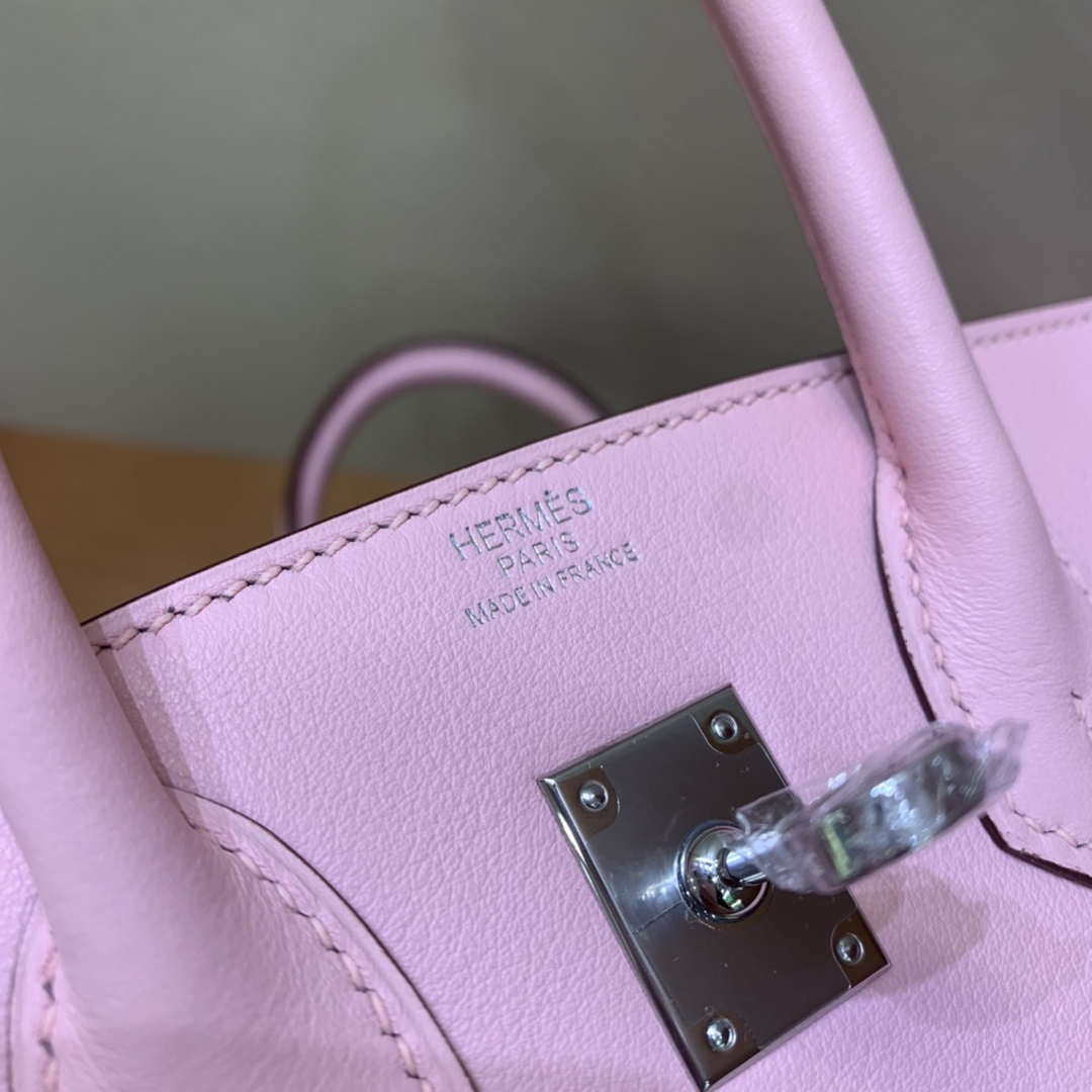 Hermes Birkin Tote Bag Swift 25 Fully Handmade H92011