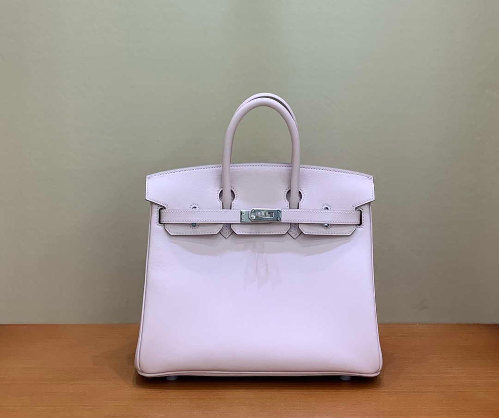 Hermes Birkin Tote Bag Swift 25 Fully Handmade H92014