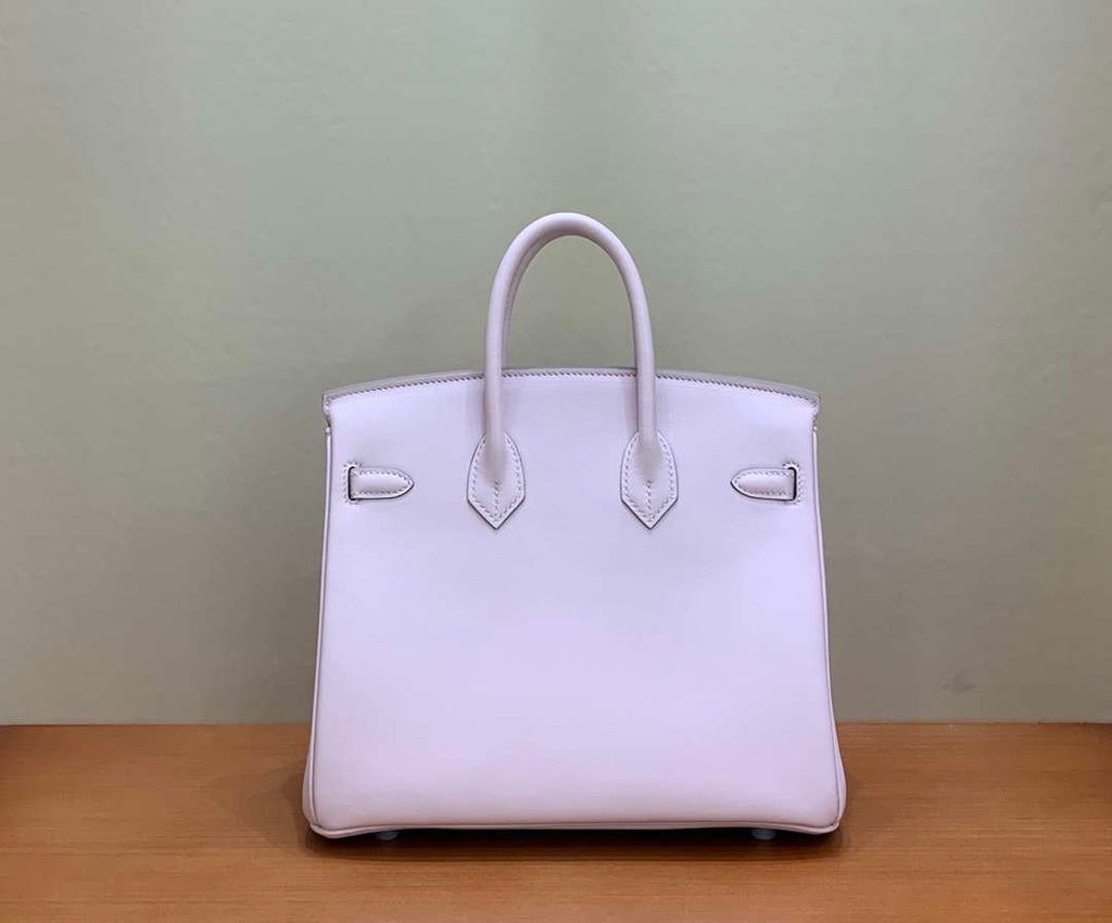 Hermes Birkin Tote Bag Swift 25 Fully Handmade H92014