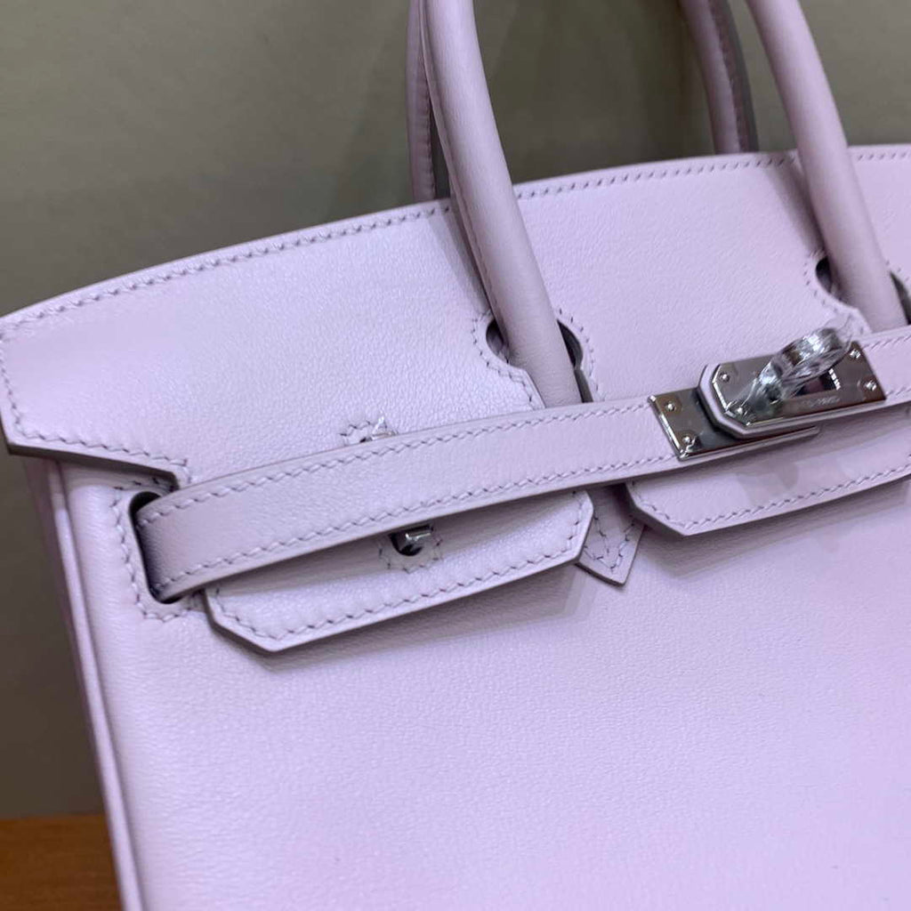 Hermes Birkin Tote Bag Swift 25 Fully Handmade H92014