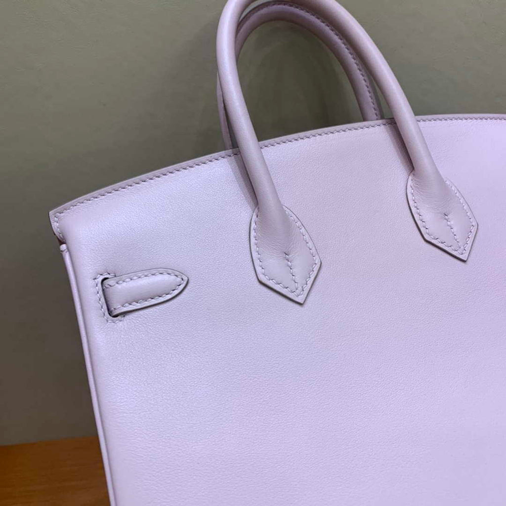 Hermes Birkin Tote Bag Swift 25 Fully Handmade H92014