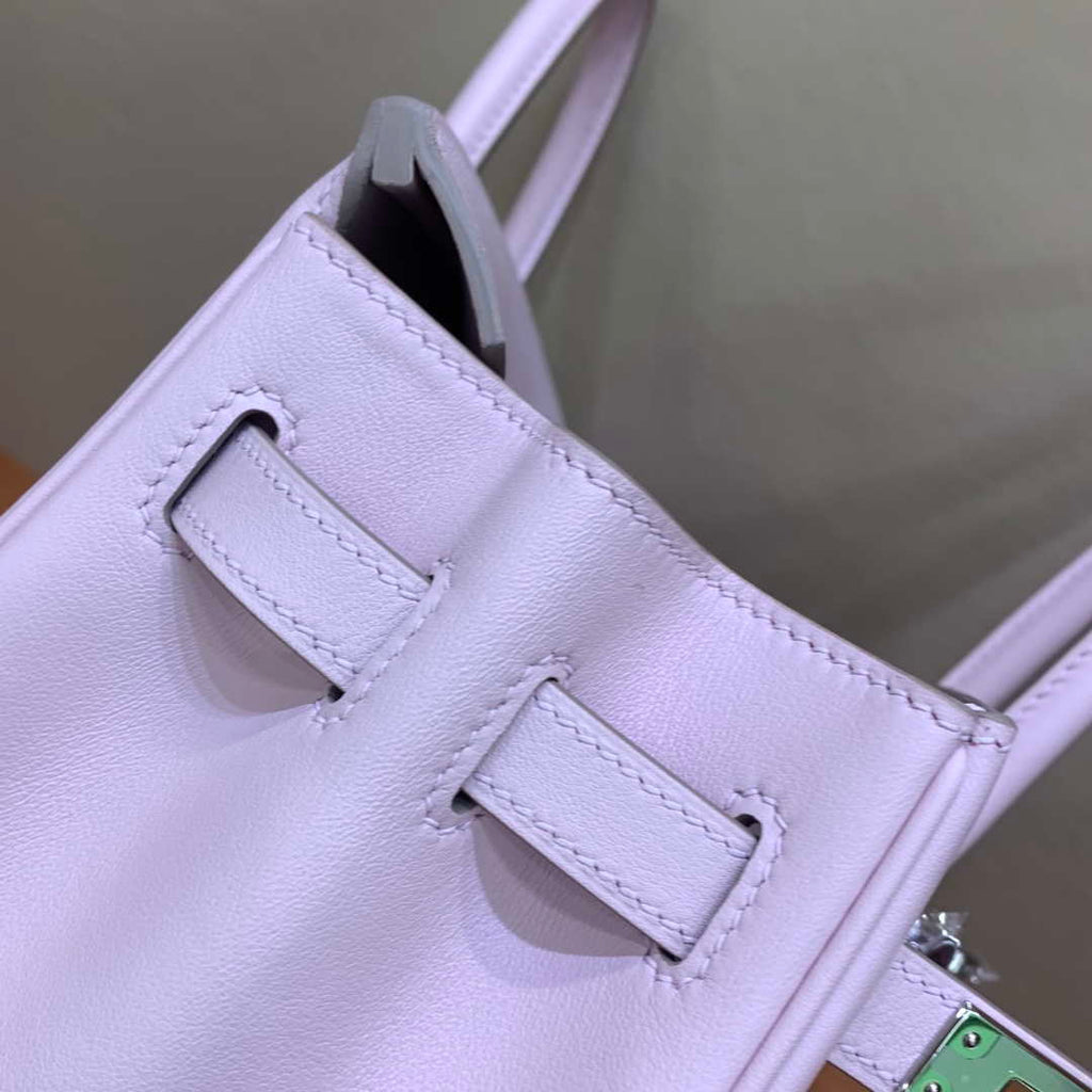 Hermes Birkin Tote Bag Swift 25 Fully Handmade H92014