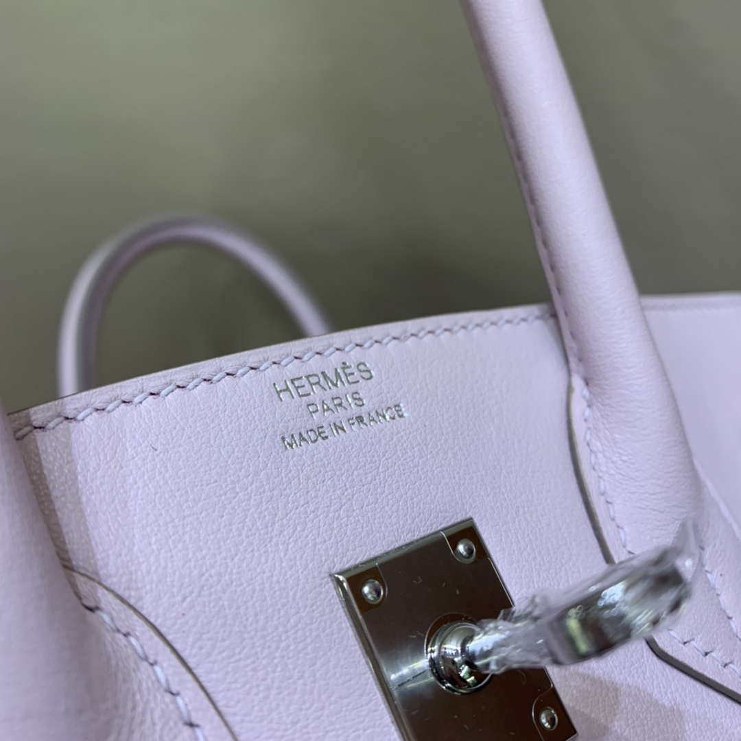 Hermes Birkin Tote Bag Swift 25 Fully Handmade H92014
