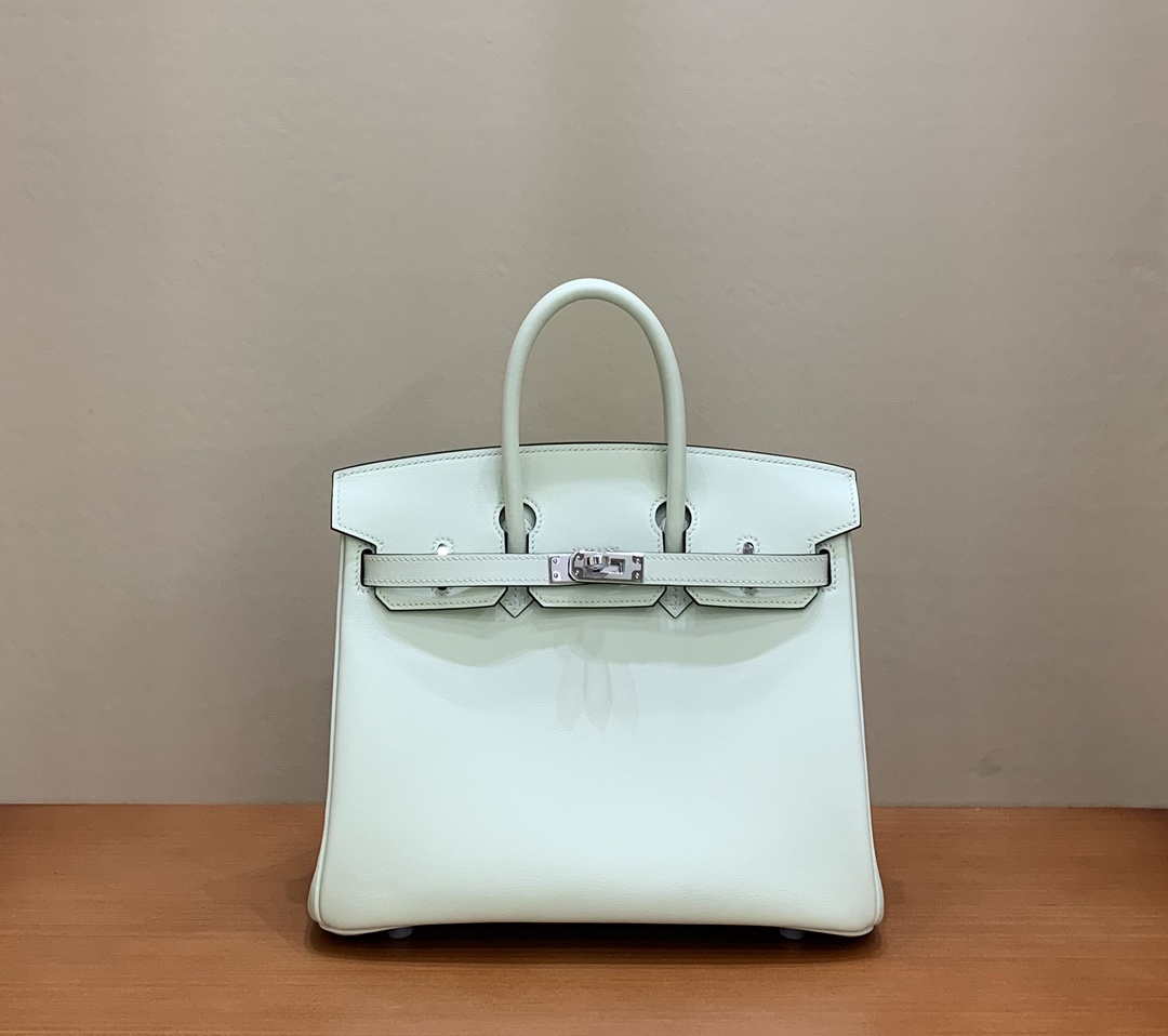 Hermes Birkin Tote Bag Swift 25 Fully Handmade H92012