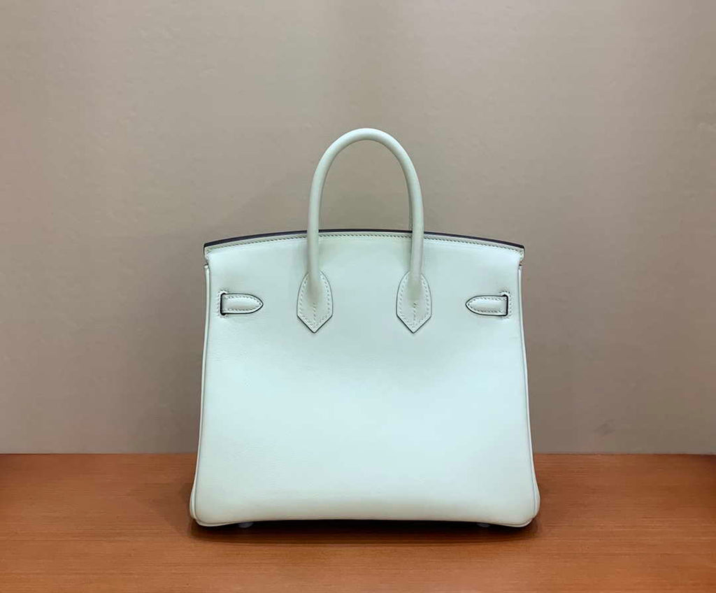 Hermes Birkin Tote Bag Swift 25 Fully Handmade H92012