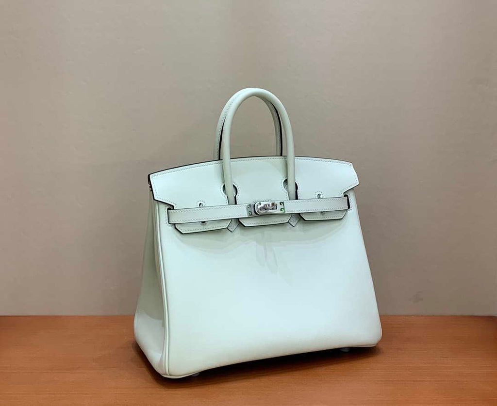 Hermes Birkin Tote Bag Swift 25 Fully Handmade H92012