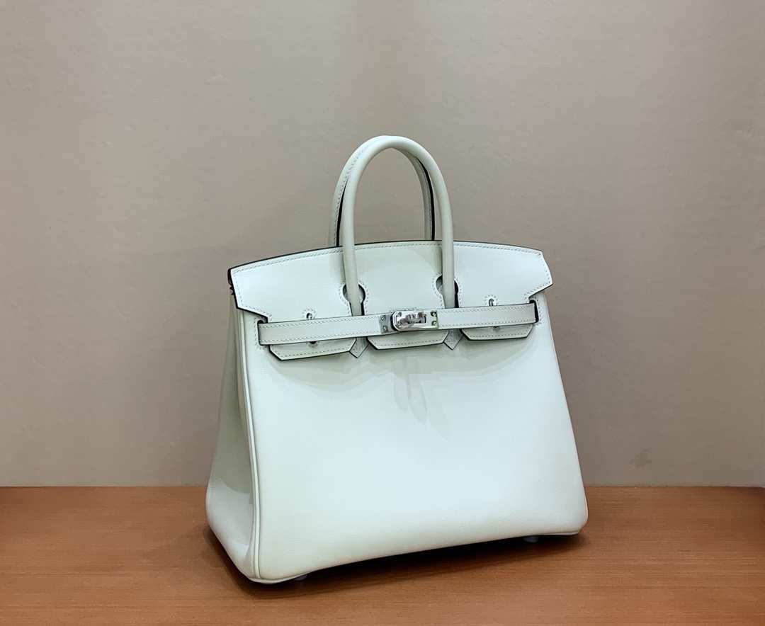 Hermes Birkin Tote Bag Swift 25 Fully Handmade H92012
