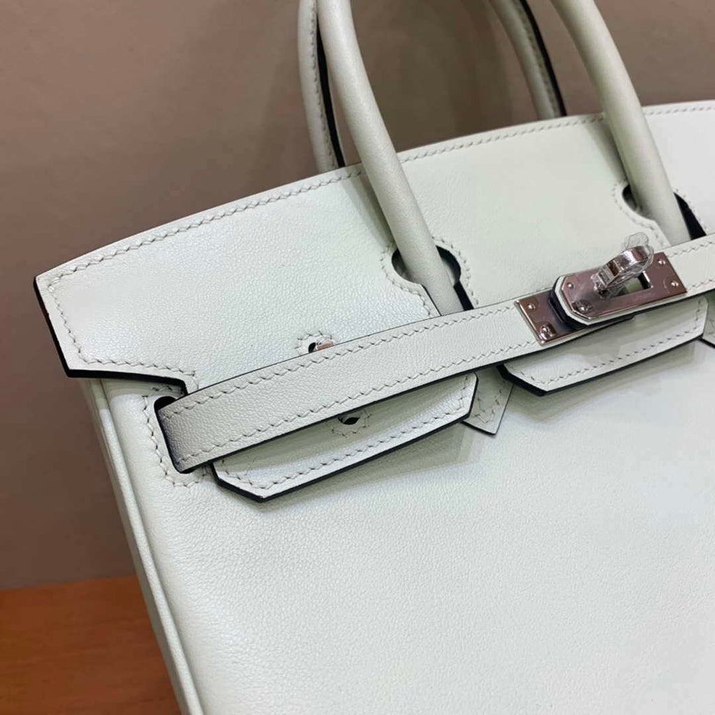 Hermes Birkin Tote Bag Swift 25 Fully Handmade H92012