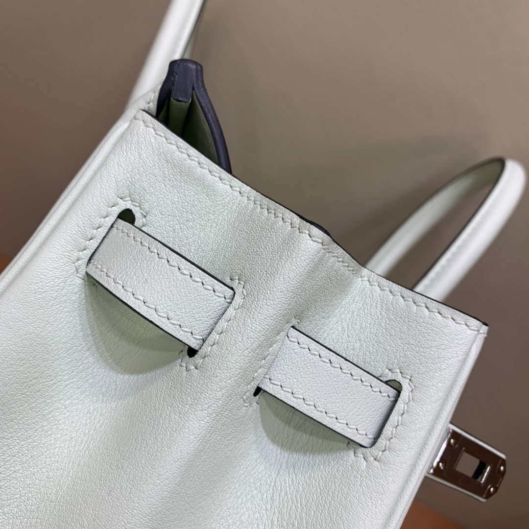 Hermes Birkin Tote Bag Swift 25 Fully Handmade H92012