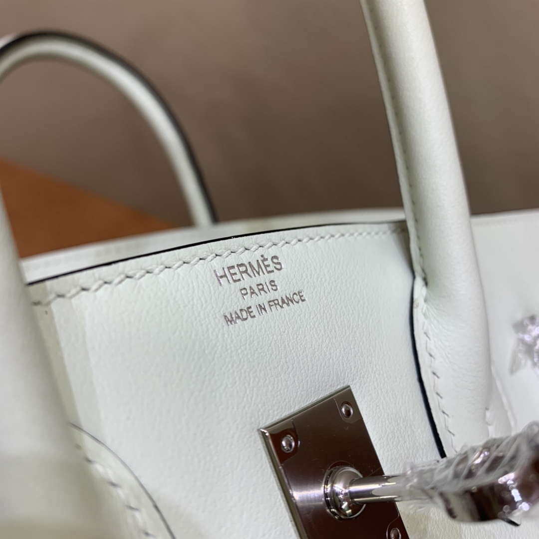 Hermes Birkin Tote Bag Swift 25 Fully Handmade H92012
