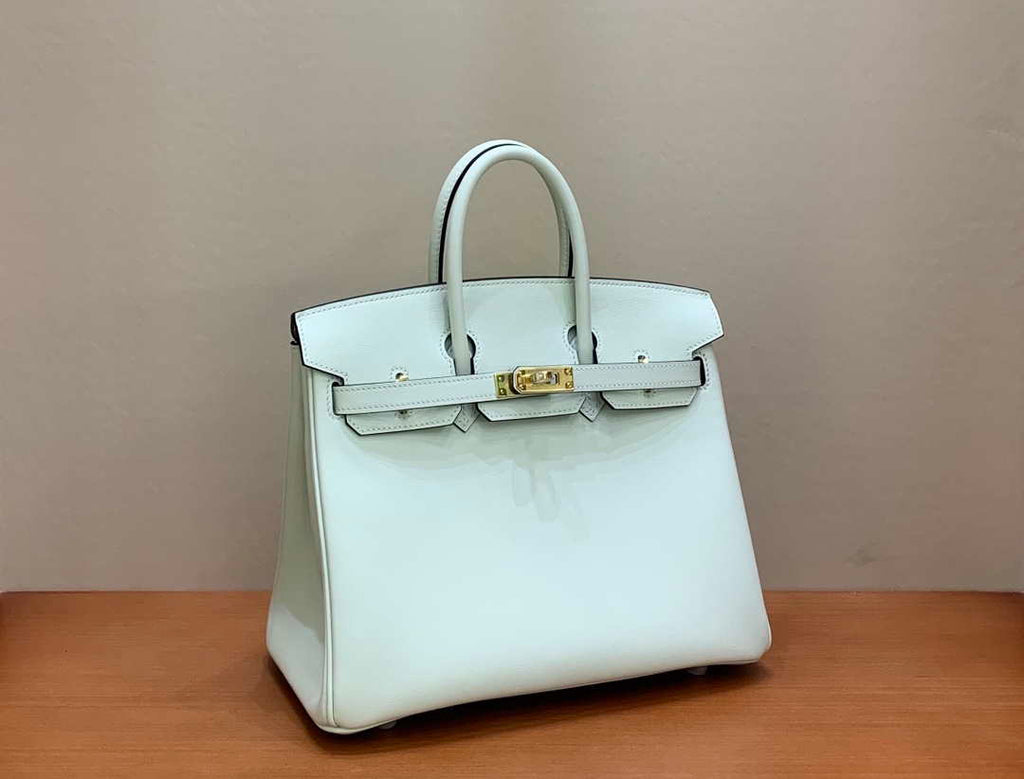Hermes Birkin Tote Bag Swift 25 Fully Handmade H92013