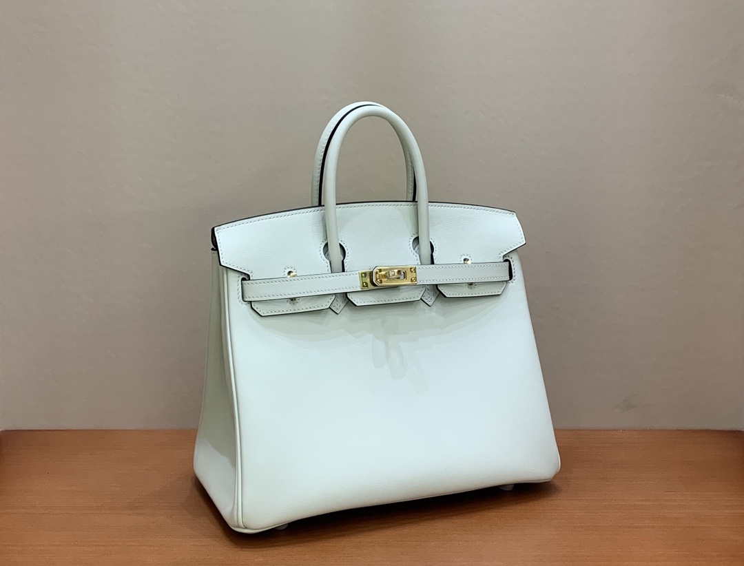Hermes Birkin Tote Bag Swift 25 Fully Handmade H92013