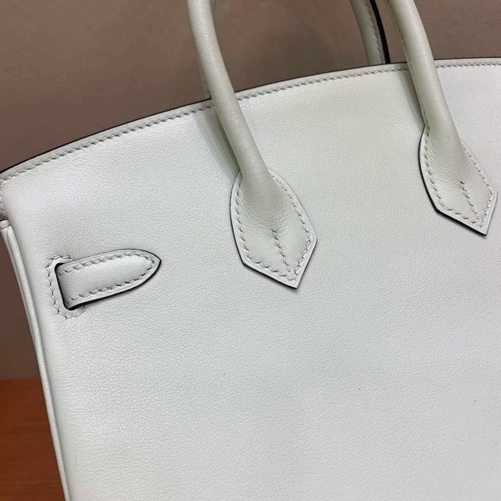 Hermes Birkin Tote Bag Swift 25 Fully Handmade H92013