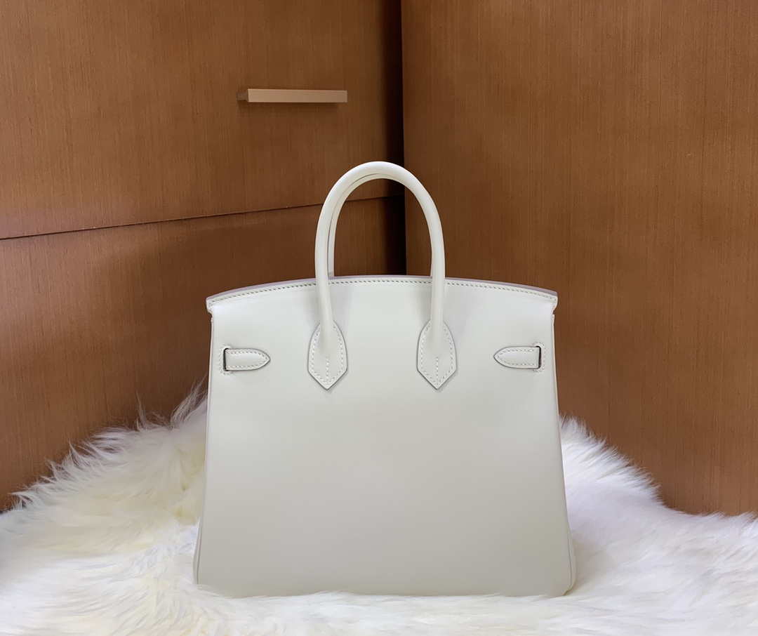 Hermes Birkin Tote Bag Swift 25 Fully Handmade H92015