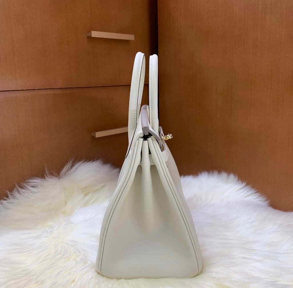 Hermes Birkin Tote Bag Swift 25 Fully Handmade H92015