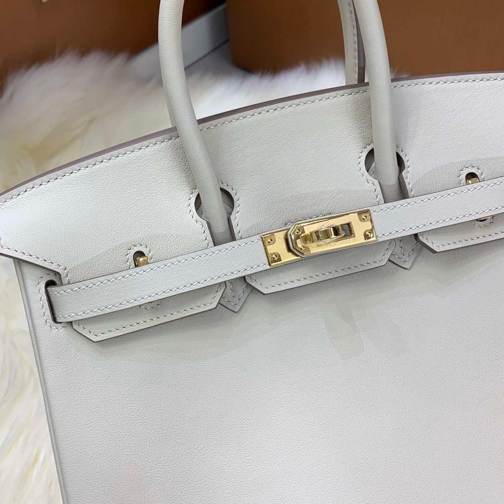 Hermes Birkin Tote Bag Swift 25 Fully Handmade H92015