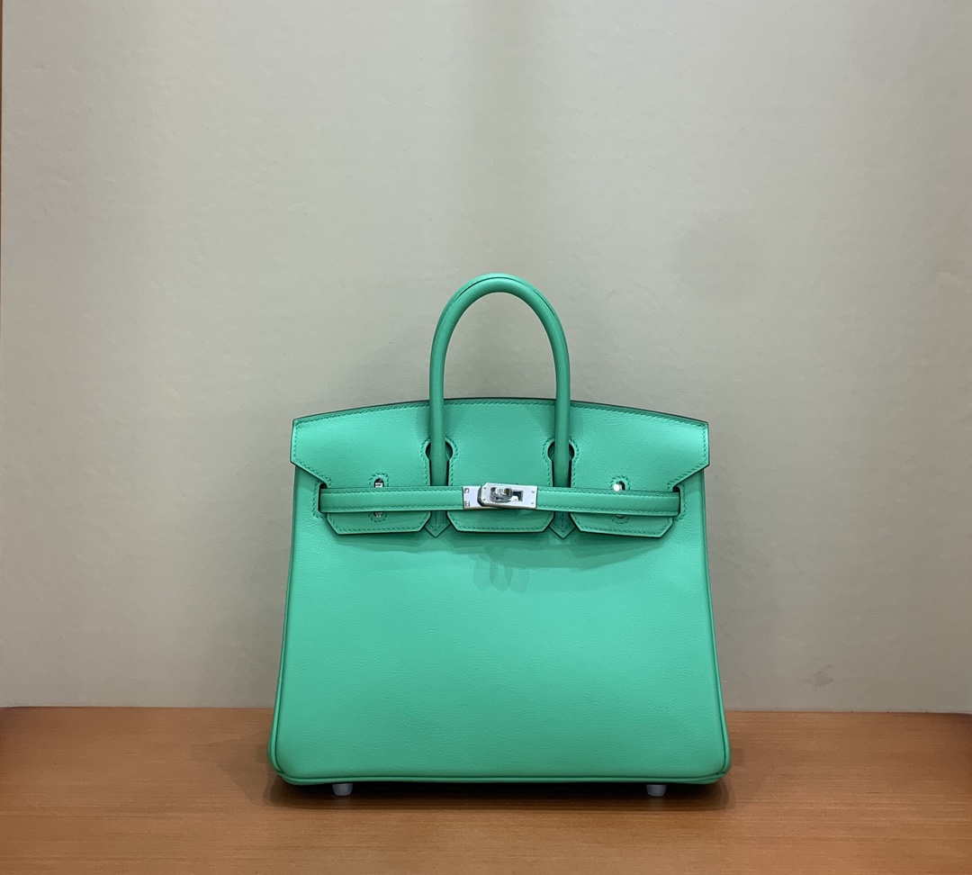 Hermes Birkin Tote Bag Swift 25 Fully Handmade H92017