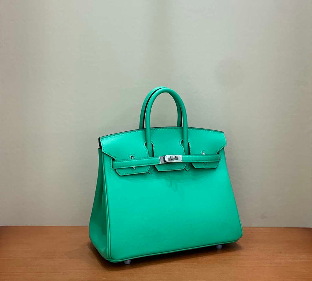 Hermes Birkin Tote Bag Swift 25 Fully Handmade H92017