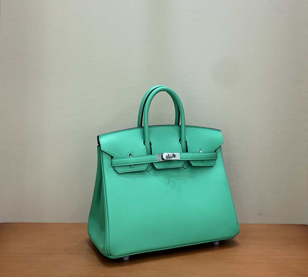 Hermes Birkin Tote Bag Swift 25 Fully Handmade H92017