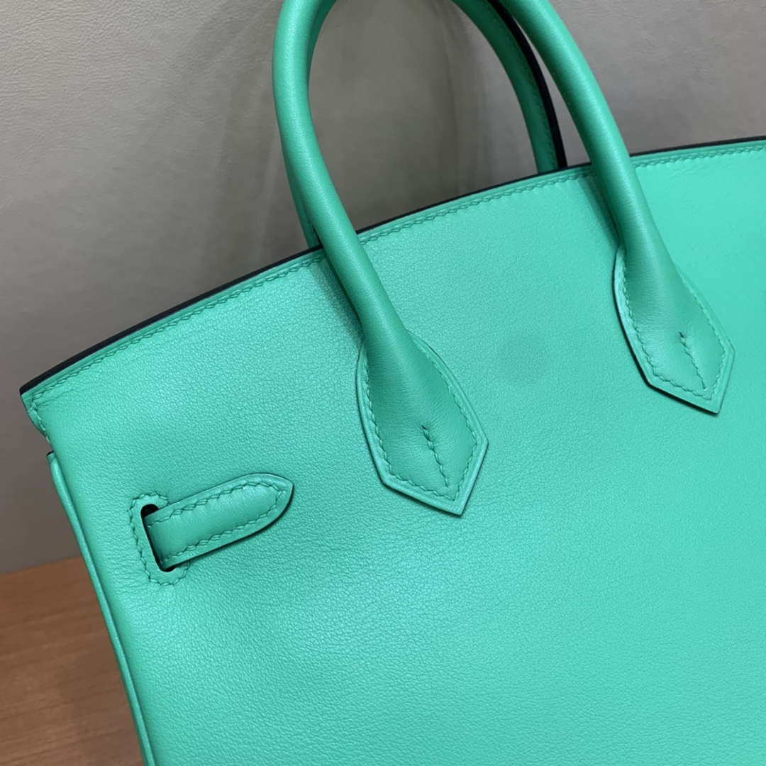 Hermes Birkin Tote Bag Swift 25 Fully Handmade H92017