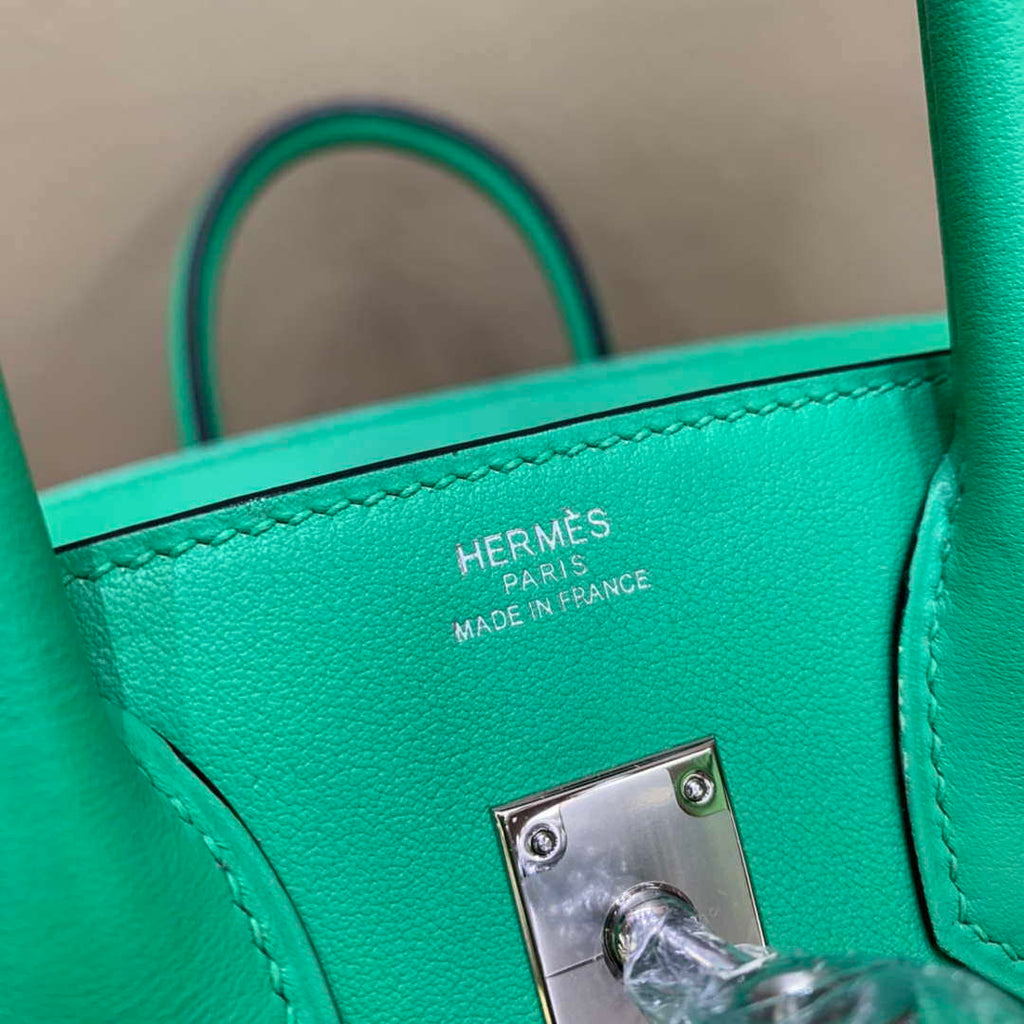 Hermes Birkin Tote Bag Swift 25 Fully Handmade H92017
