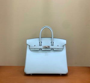 Hermes Birkin Tote Bag Swift 25 Fully Handmade H92019 - Default Title - View 1
