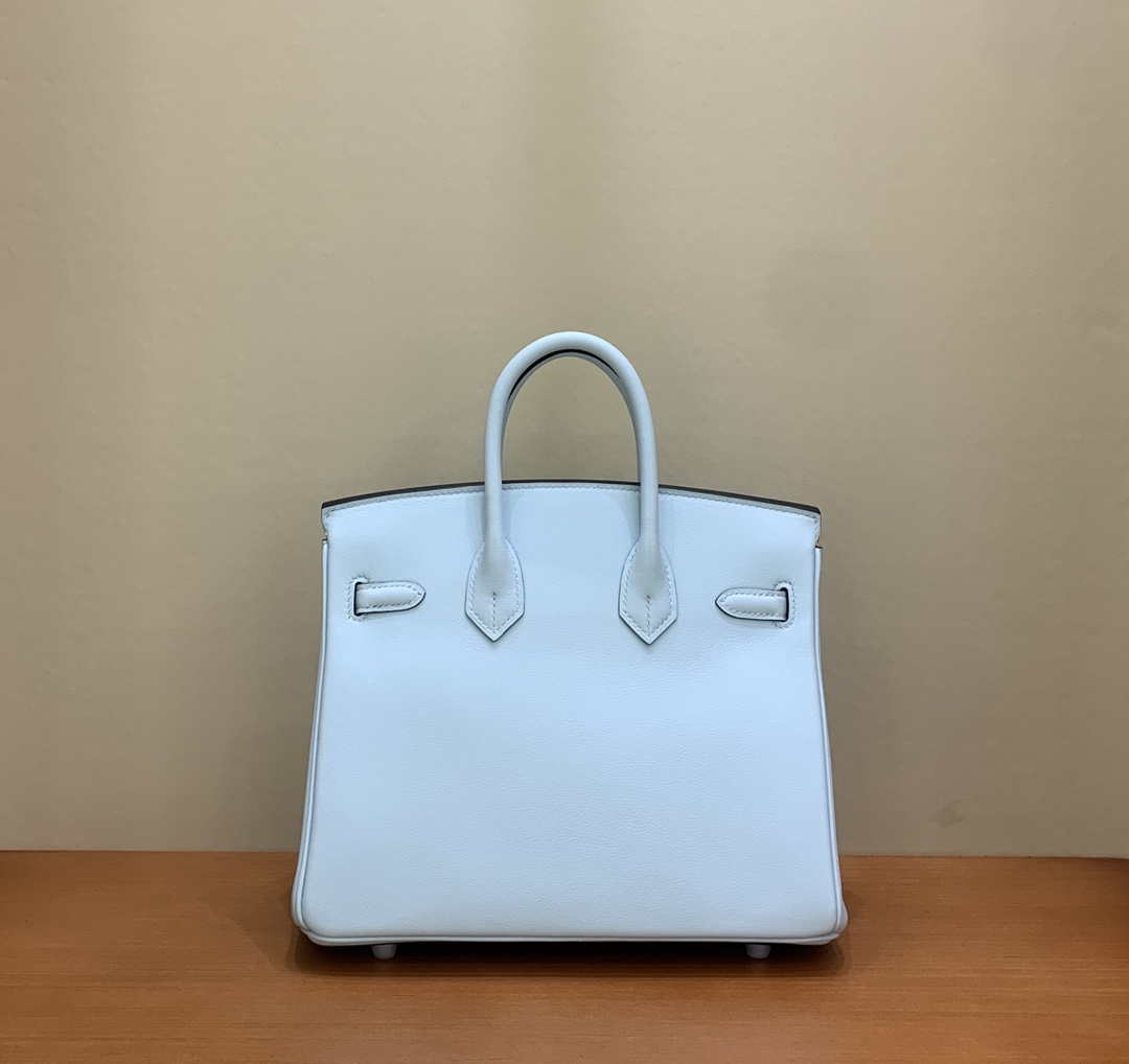 Hermes Birkin Tote Bag Swift 25 Fully Handmade H92019