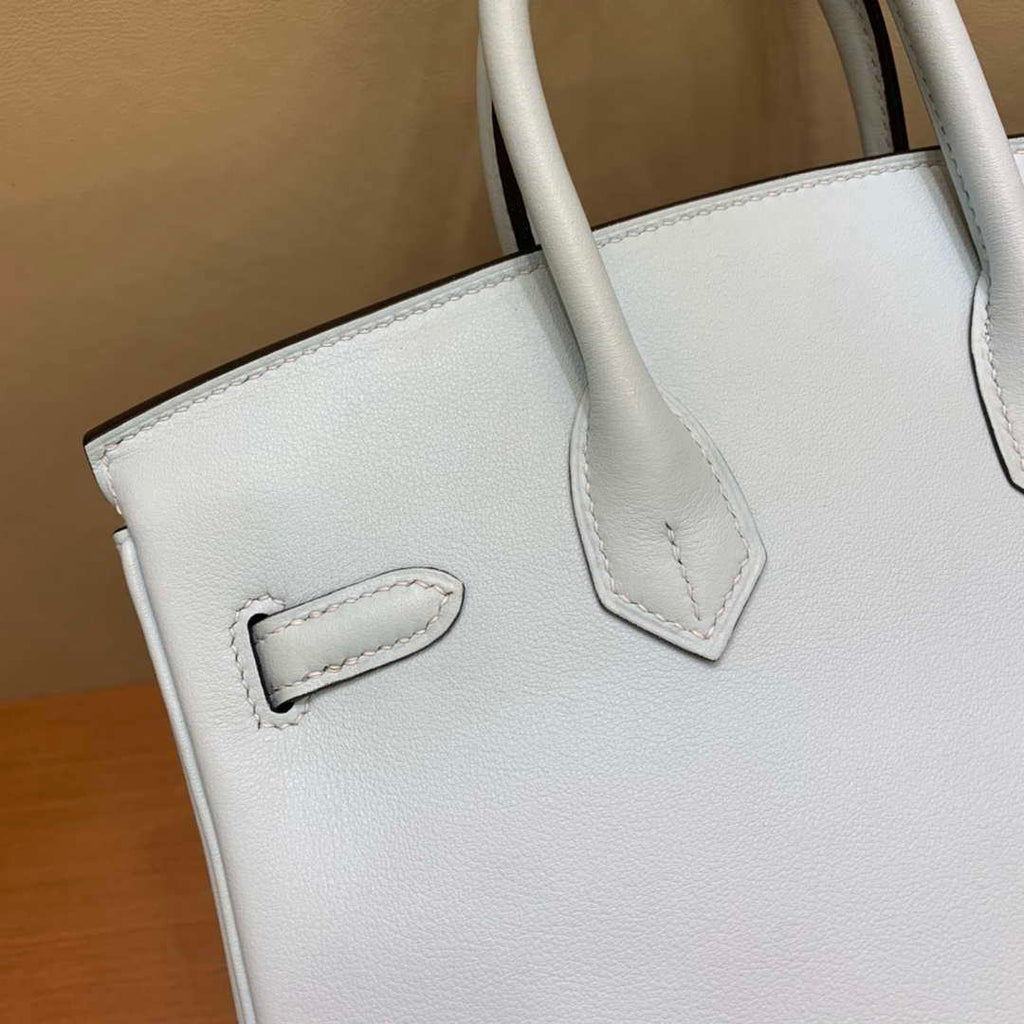 Hermes Birkin Tote Bag Swift 25 Fully Handmade H92019