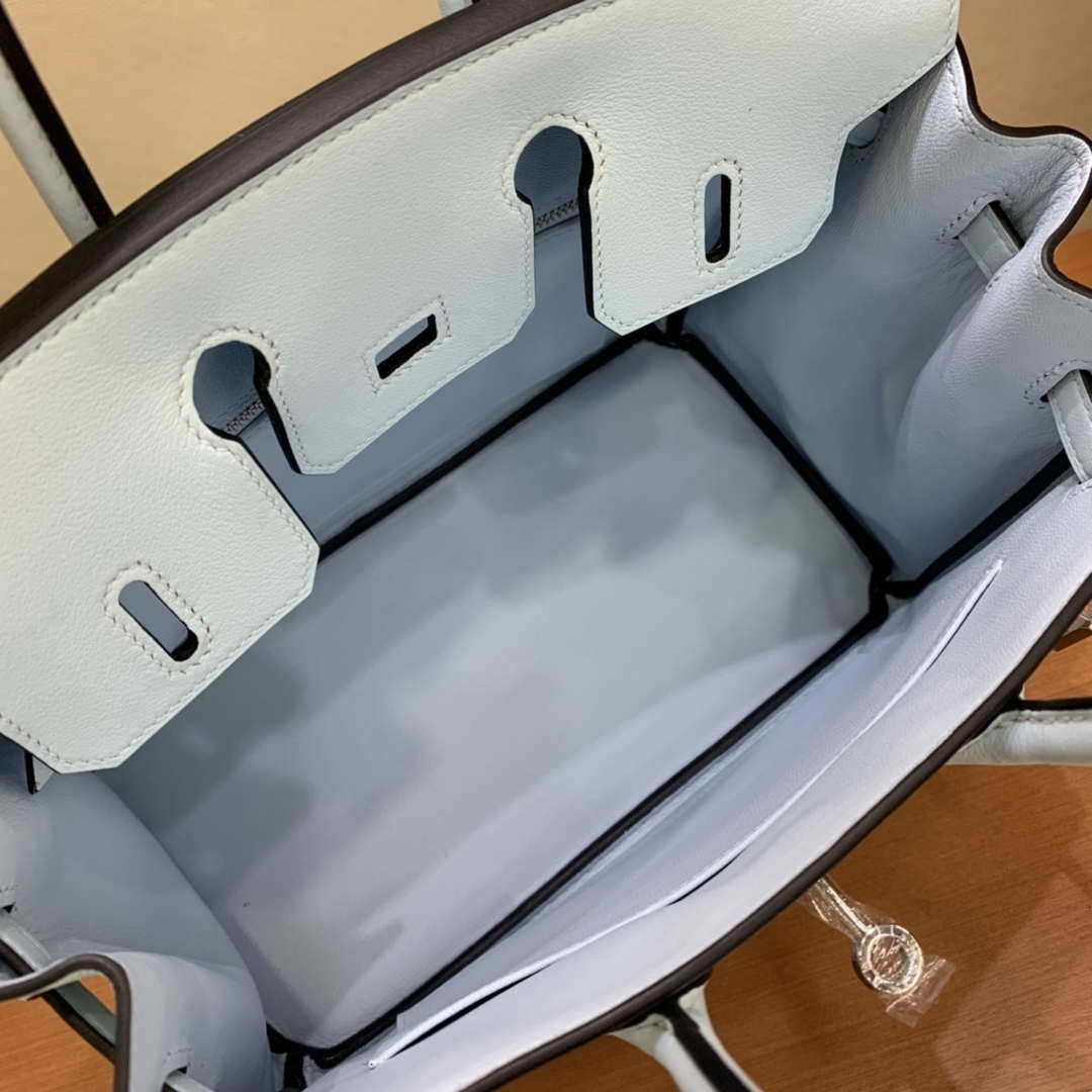 Hermes Birkin Tote Bag Swift 25 Fully Handmade H92019