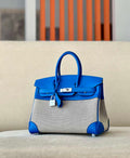 Hermes Birkin Tote Bag Swift leather with canvas 25cm 286006