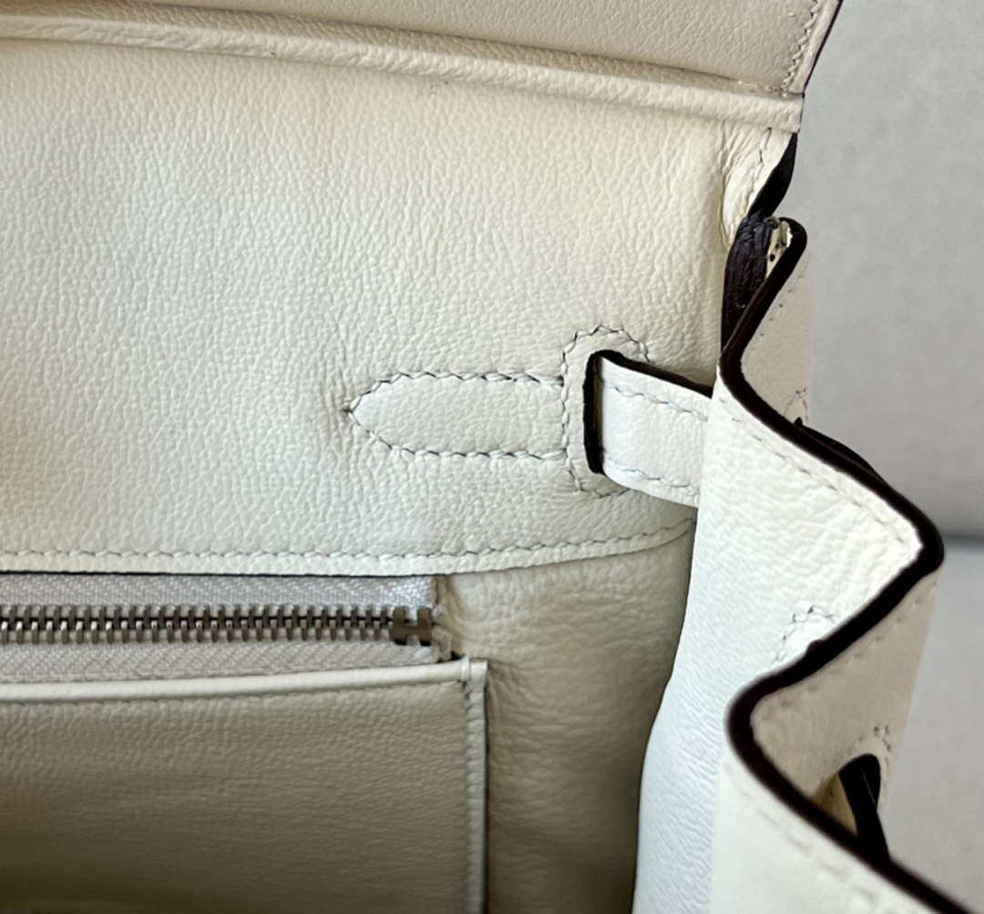 Hermes Birkin Tote Bag Swift leather with canvas 25cm 286007