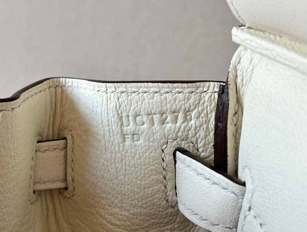 Hermes Birkin Tote Bag Swift leather with canvas 25cm 286007