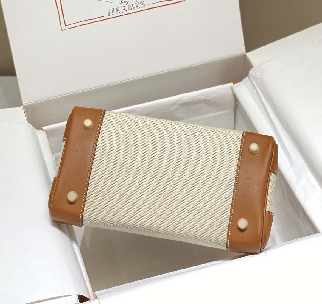 Hermes Birkin Tote Bag Swift leather with canvas 285899