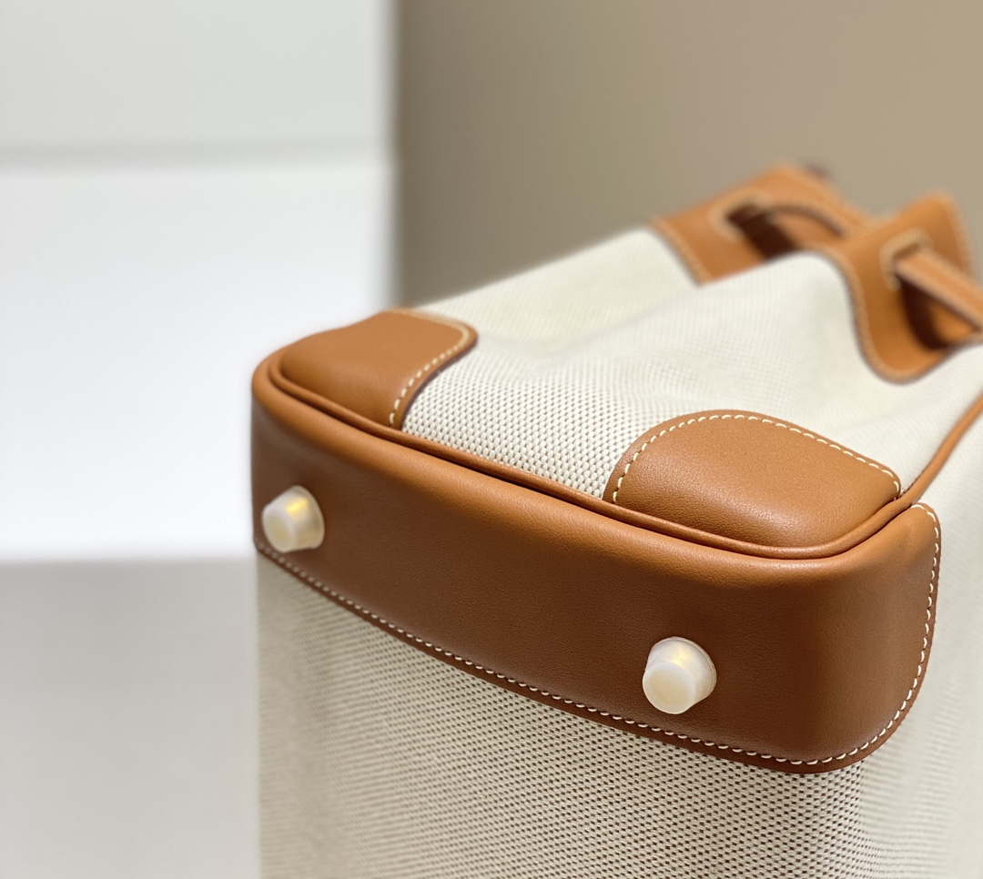 Hermes Birkin Tote Bag Swift leather with canvas 285899