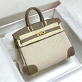 Hermes Birkin Tote Bag Swift leather with canvas 285900 - 25cm - View 1