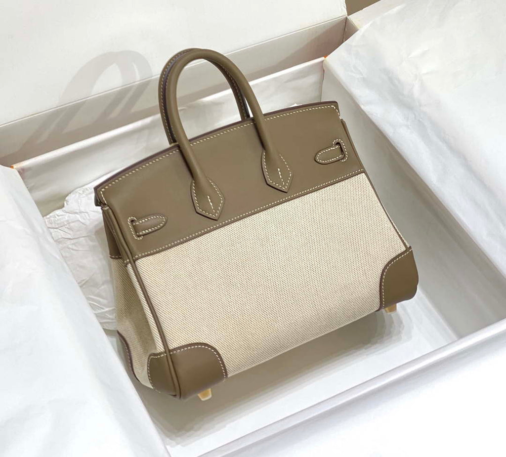 Hermes Birkin Tote Bag Swift leather with canvas 285900