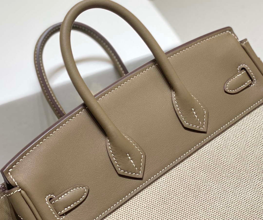 Hermes Birkin Tote Bag Swift leather with canvas 285900