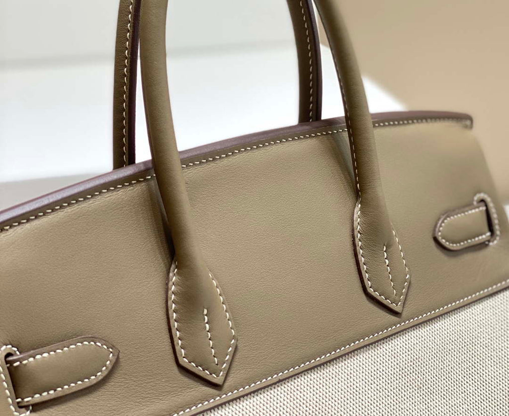 Hermes Birkin Tote Bag Swift leather with canvas 285900