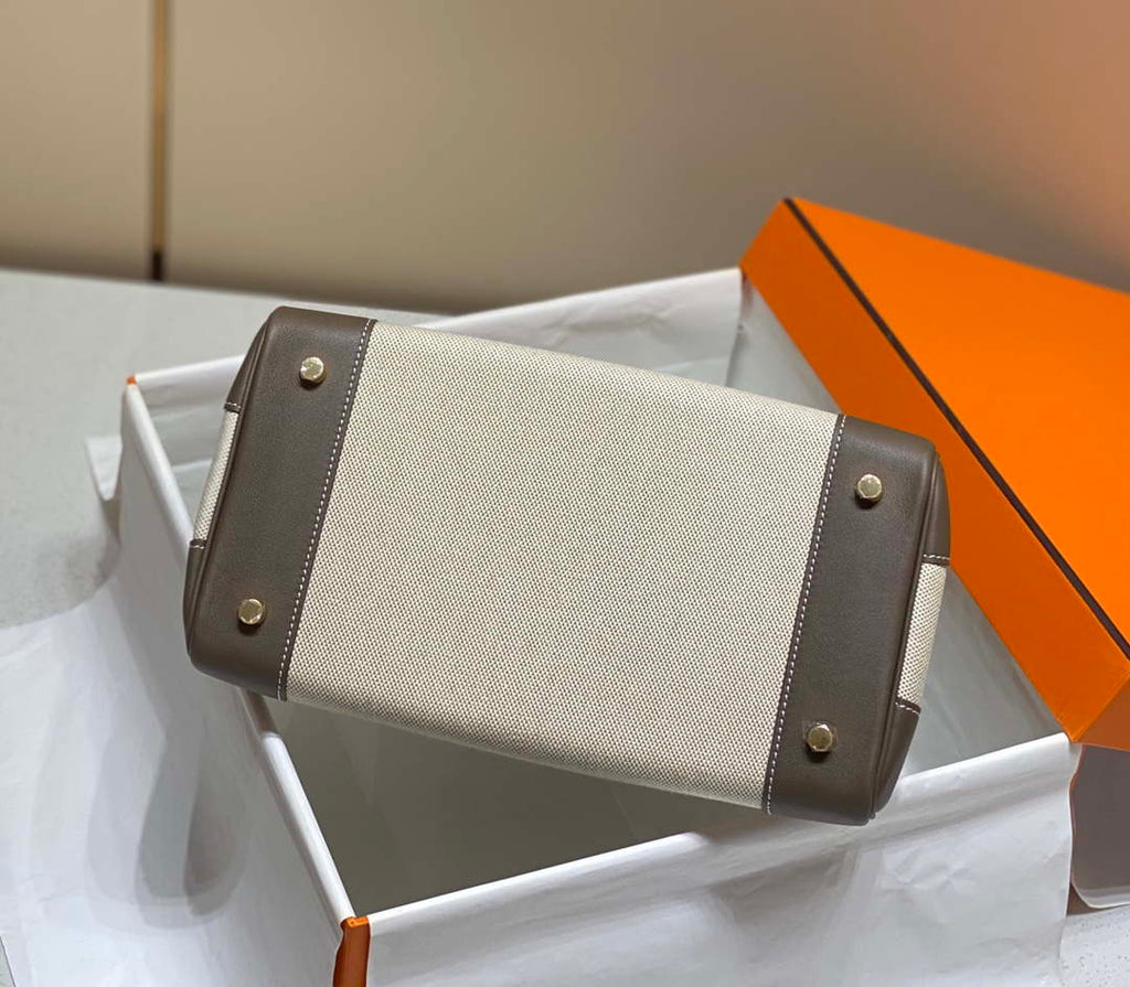 Hermes Birkin Tote Bag Swift leather with canvas 285902