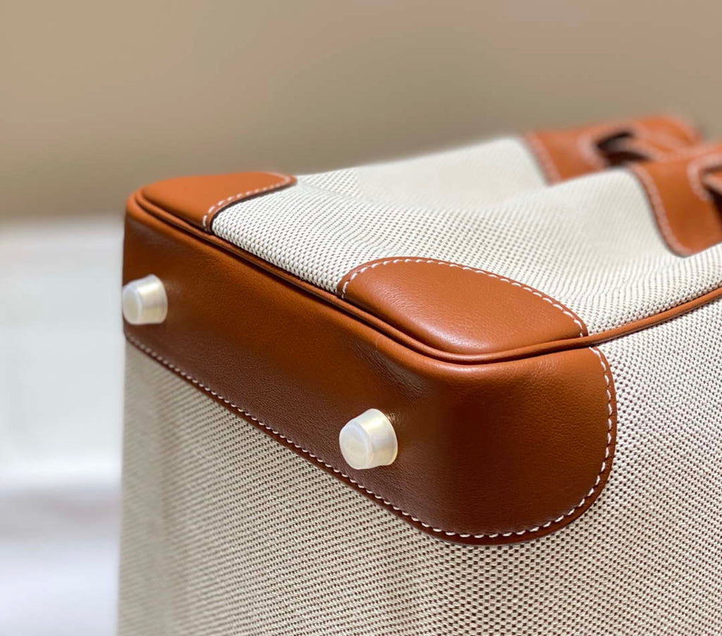 Hermes Birkin Tote Bag Swift leather with canvas 285903